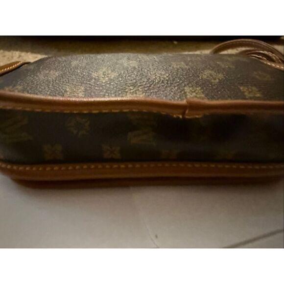 Starbags Moni Women's Faux Leather Monogram Snap Mini Crossbody Bag Brown NWT - Picture 6 of 9